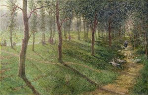 帰宅 作： Servais Joseph Detilleux